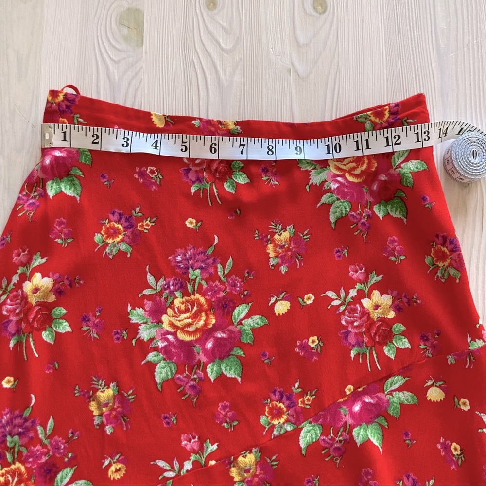 & Other Stories Floral Skirt size 6 - Picture 9 of 9